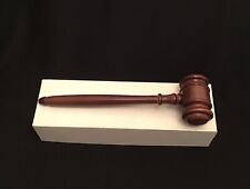 Vintage “Call To Order” Bench Crafted Solid Hardwood Gavel by RF McCrillis Inc. picture
