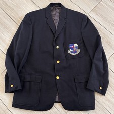 VTG US Air Force Jacket USAF Strategic Air Command Uniform Blazer Mens picture