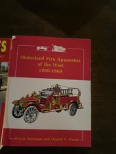 Fire Apparatus 1940’s 1950’s Book Lot Big City Fire trucks Motorized Of The West picture