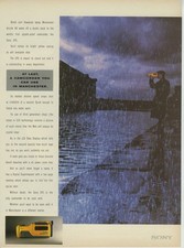 1980s Sony SP5 Handycam Sports Camcorder Retro 80s Vintage Print Ad picture
