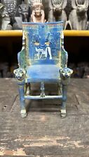 Ancient Throne Chair of Pharaonic king Tutankhamun from Egyptian Antiquities BC picture