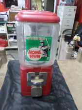 vintage 1 cent home run bubblegum machine[ special label] picture