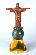 CHRIST THE REDEEMER STATUE Brazil Vintage Souvenir Monument Rio De Janeiro picture