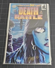 Death Rattle 3 Comic Book SIGNED James O'Barr The Crow Lost Pages picture