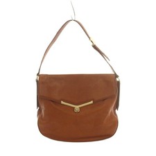 Botkier Leather Shoulder Bag Brown Flap Ladies Used (Ages 14+) picture