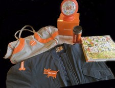 Nickelodeon Employee Gift Bundle Crew Jacket, Clock, Mug, Slime Book, Duffel Bag picture