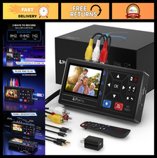 Portta VHS to Digital Converter, Video to Digital Recorder with Remote, Compatib picture