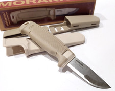 MORA SWEDEN MORAKNIV TAN AMBER COMPACT (S) STAINLESS STEEL HUNTING UTILITY KNIFE picture