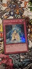 Yu-Gi-Oh Spiritual Water Art - Aoi (Super Rare) AP02-EN012 picture