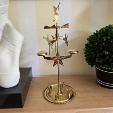 Vintage Royal Sweden Angel  Candles Chimes  Figures Christmas 12” Tall NEW picture