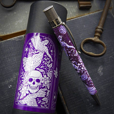 Retro 51 The Raven 2024 Edition Purple Rollerball Pen Halloween-Theme picture