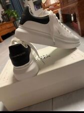 Alexander McQueen White Black Oversized Sneakers Size EU42/US9 picture
