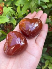 Large Carnelian Heart, 1.75