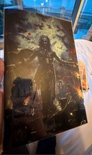 Brandon LEE Tribute The Crow Virgin Blood Spot Foil By Rudy Ao - LIMITED 30 picture