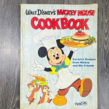 Golden Press Disney Mickey Mouse Cookbook Favorite Recipes Mickey Friends 1975 picture