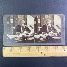 Alton B. Parker Stereoview Underwood & Underwood 1904 Curved Mount picture