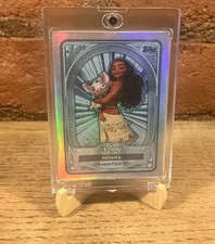 2025 Topps Disney Minted Moana Platinum /99 picture