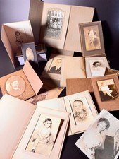 Mixed vintage photo lot of over 100 photos-early 1900s plus 1980s+ photo album picture