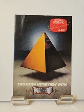 1982 Stern Konami TUTANKHAM Video Game Folded Flyer Promotional Advertising picture