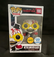 Funko Pop Movies Terrifier Art the Clown w/ Glasses Chase Funko Shop #1593 CHASE picture