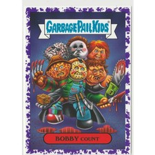 Bobby Count #15b Garbage Pail Kids GPK Purple Freddy Krueger Jason Michael Myers picture