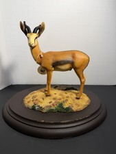 Feathers of Knysna antelope oryx an Hand Carved Limited Edition SKU#1341 Of 5000 picture