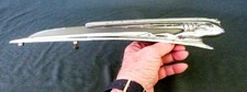 vintage 1940's DeSoto Flying Goddess Winged Lady W/  lucite center Hood Ornament picture