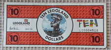 1999 LEGOLAND CALIFORNIA $10 Like Disney Dollar  LC0004510 Nice Used Condition picture