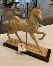 Limited Edition Indianapolis Children's Museum Replica Carousel Horse Statue COA picture