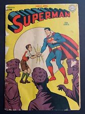 Superman 33 CONSERVED (see descrp) -- 3rd App of Mr. Mxyztplk, Jack Burnley 1945 picture