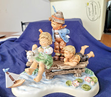 Limited Ed 534/2000 HUMMEL SAILING LESSON  #2290 MOMENTS IN TIME 2008 Orig Box picture