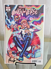 SPIDER-GWEN GWENVERSE #2 1:25 VARIANT SIGNED RIAN GONZALES INCENTIVE RATIO picture