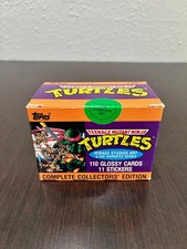 1989 Teenage Mutant Ninja Turtles Collector's Edition : Sticker Sealed Box picture
