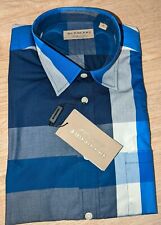 BURBERRY Windsor Sport Fit Long Sleeve Shirt - Navy Blue picture