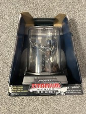 Star Wars Titanium Series Die Cast Jango Fett Figure RARE - NEW - SEALED  picture