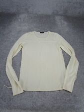 Akris Shirt Womens 4 Cashmere Silk Blend Ivory Long Sleeve Tee picture