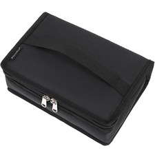 FlowFly Small Insulated Lunch box Portable Soft Bag Mini Cooler Small, Black  picture