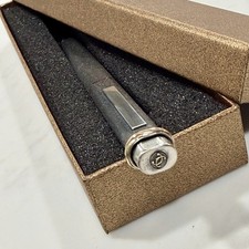 Vintage Must de Cartier Pen Ballpoint Trinity Vendome Oval NEEDS INK CARTRIDGE picture