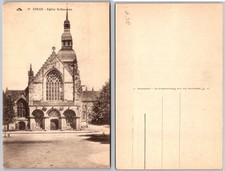 Dinan Eglise St Sauveur Postcard picture