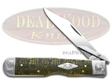 Case xx Cheetah Knife Scrolled Lizard Skin Olive Green Bone 1/200 Stainless picture