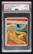 1933 National Chicle Sky Birds R136 Series of 144 Amelia Earhart #48 PSA 2 fm5 picture
