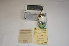 Vintage 1984 Inge-Glass Blown Glass Hand Painted 