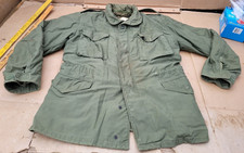Vietnam DATED OG-107 Military M65 Cold Weather Field Coat W/HOOD & LINER M Long picture