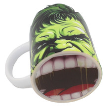 Hulk Bottom Mouth Coffee Cup Hand Made Epoxy Craft picture
