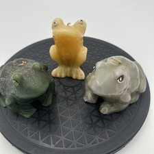 Vintage 1970s Lot Of Frog Candles Unused picture
