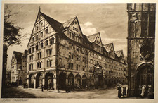 DN AK Cologne/the new town house/painting, approx. 1925-35, not used picture