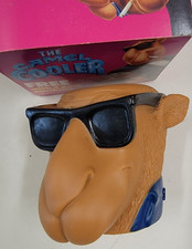 Joe Camel 1991 Camel Head Koozie Beer Can Cooler Holder New In Box picture