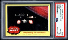 1977 Topps Star Wars 161 Preparing for the Raid PSA 8.5 Yellow Series 3 picture