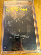 Absolute Catwoman #1 Quintana Variant Signed by Dan Quintana NM+ w/ Hard Case. picture
