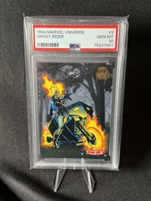 1996 Marvel Universe Ghost Rider #9 - PSA 10 - Pop 3 - Gem MT picture